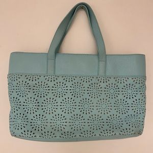 Talbots beautiful turquoise handbag